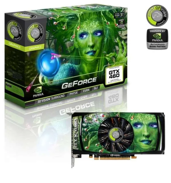 Point of View Geforce GTX 460 1024 MB DDR5 Beast