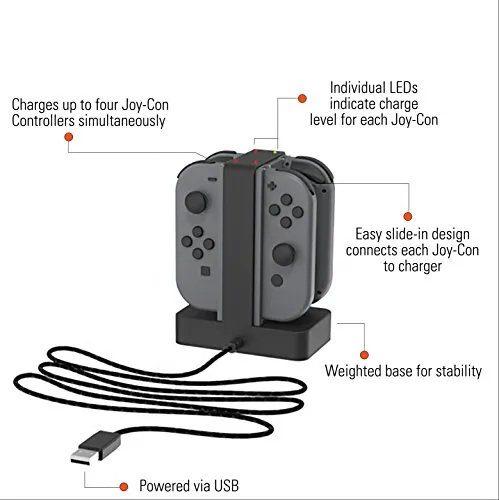 PowerA Joy-Con-Ladestation 3