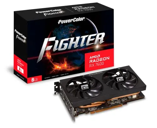 PowerColor RX 7600 Fighter 2