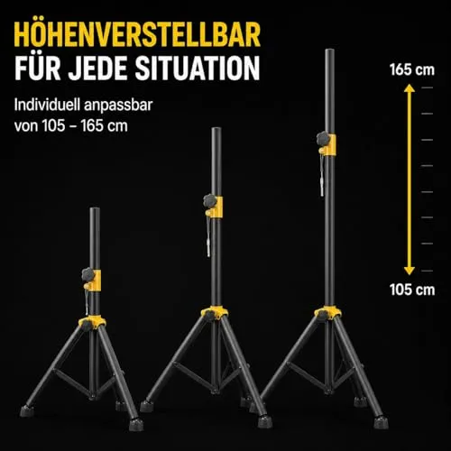 Premium X Lautsprecherstativ 3