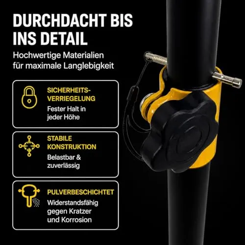 Premium X Lautsprecherstativ 7