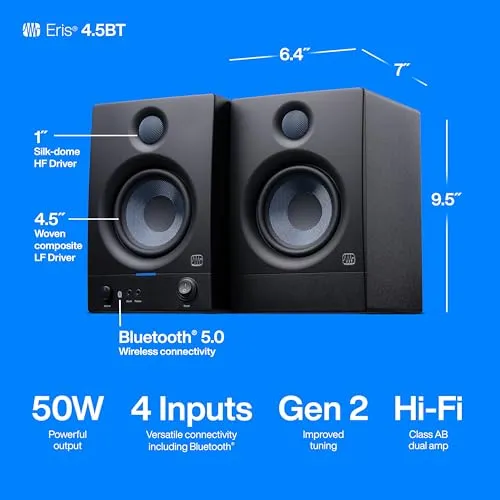 PreSonus Eris 4.5BT Gen2 4
