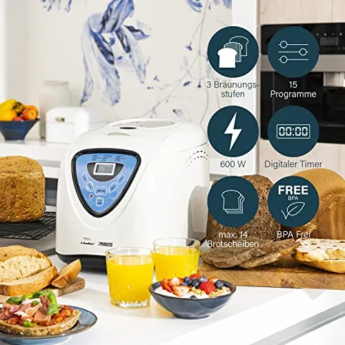 Princess 152006 Brotbackautomat Wake Up 3