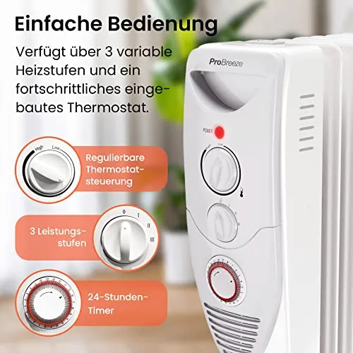 Pro Breeze Ölradiator 3