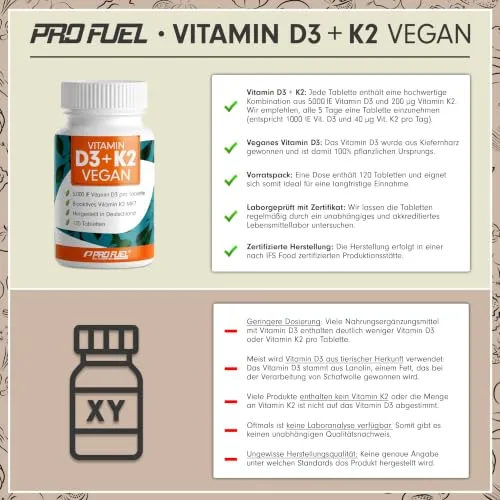 ProFuel Vitamin D3 K2 3