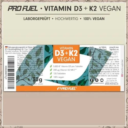 ProFuel Vitamin D3 K2 4