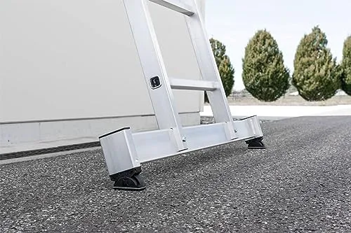 PROREGAL Sprossen-Schiebeleiter 2x8 3