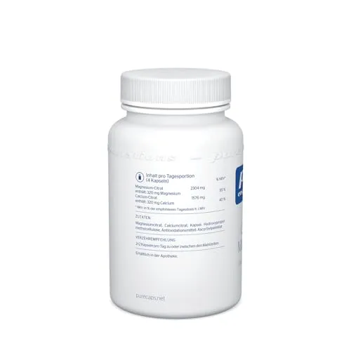 Pure Encapsulations Calcium/Magnesiumcitrat 6