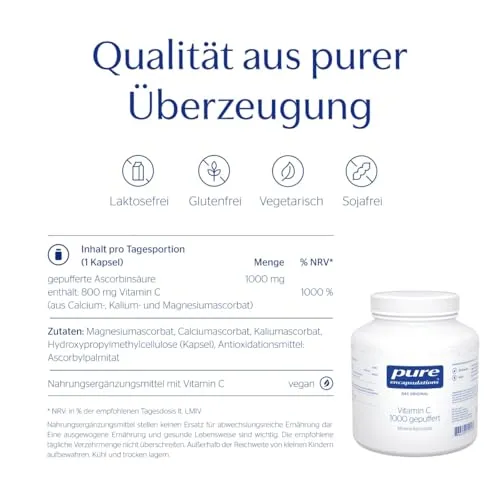 Pure Encapsulations Vitamin C gepuffert 4