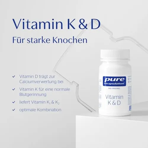Pure Encapsulations Vitamin K & D 2