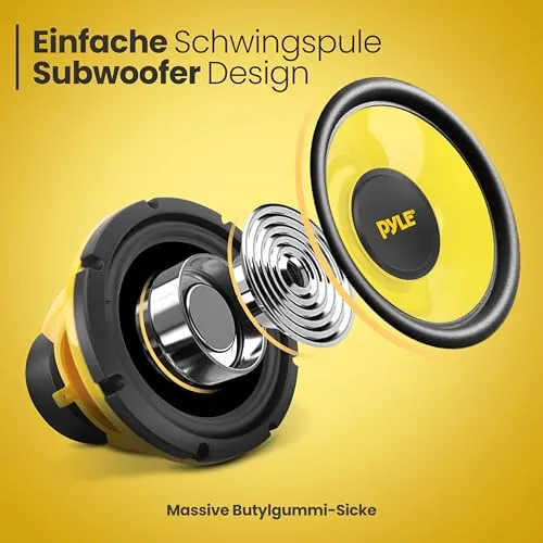 Pyle 8" Subwoofer 4