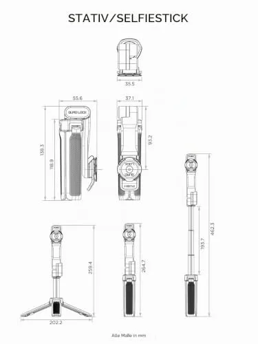 Quad Lock Stativ 4