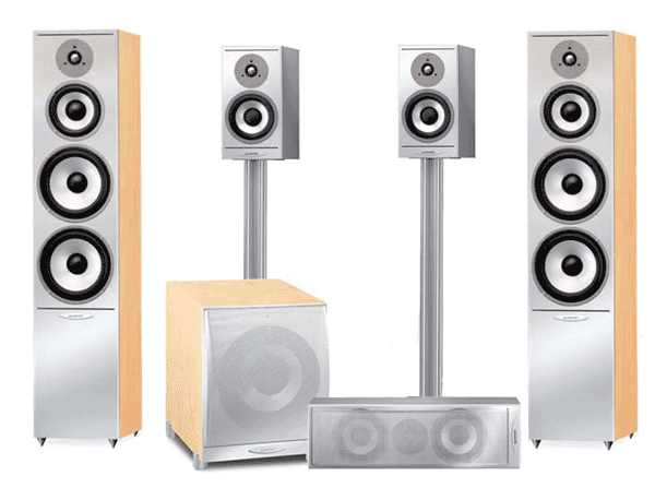 Quadral Argentum 09, 02, Base, SUB 87 DV aktiv