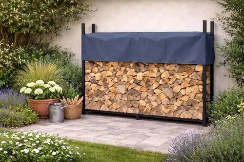 QUICK STAR Kaminholzregal 3