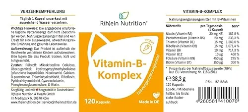 R(h)ein Nutrition Vitamin B Komplex 4