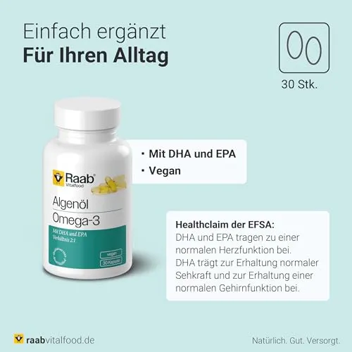 Raab Vitalfood Algenöl 3