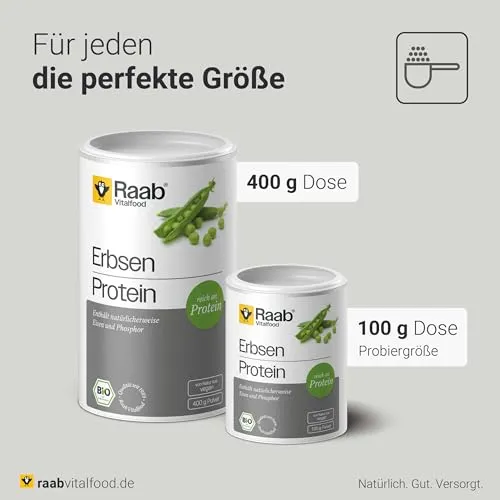Raab Vitalfood Erbsen Protein Pulver 5