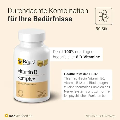 Raab Vitalfood Vitamin B-Komplex 3