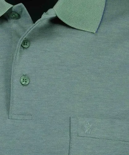 RAGMAN RAGMAN Kurzarm Softknit Poloshirt 5