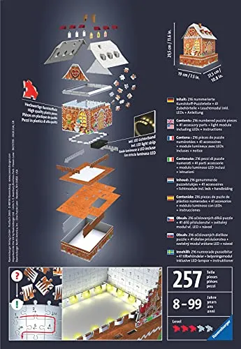 Ravensburger 3D Puzzle Lebkuchenhaus 4