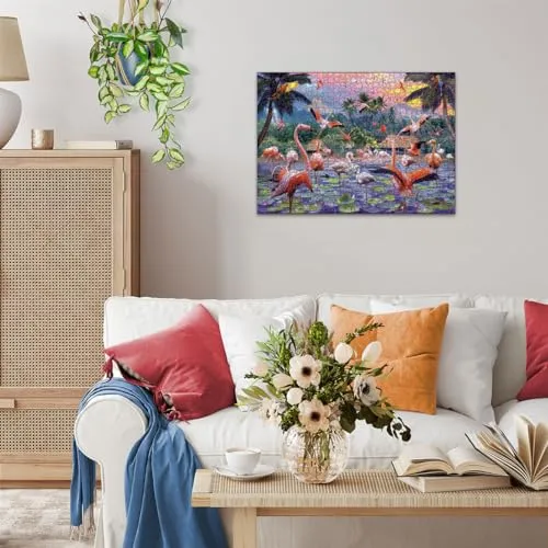 Ravensburger Puzzle Pinke Flamingos 4