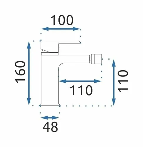 Rea BIDET-WASSERHAHN BLOOM UC 6
