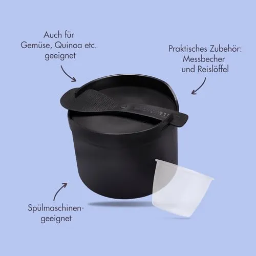 Reishunger Mikrowellen Reiskocher 4
