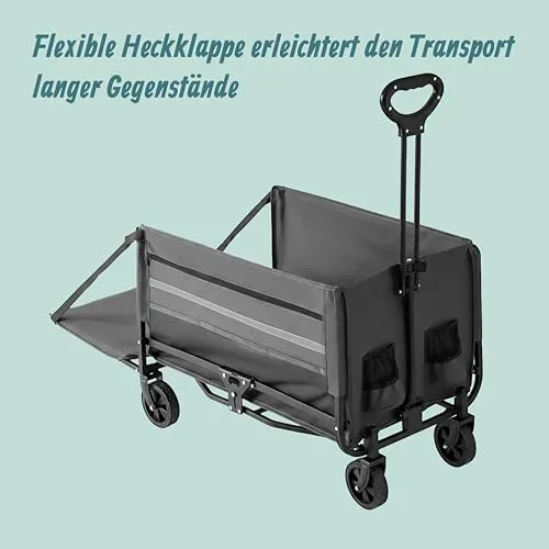 Relaxdays Bollerwagen 4