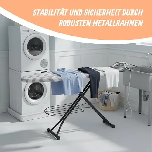 Relaxdays Bügelbrett Zickzack 2