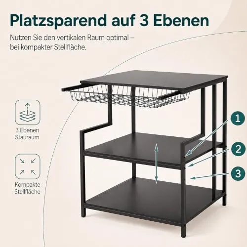 Relaxdays Druckertisch 6