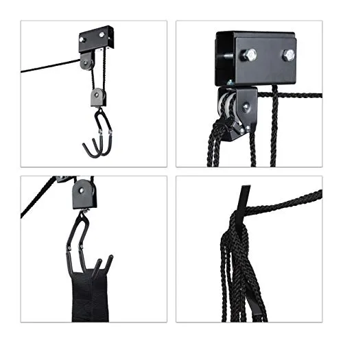 Relaxdays Fahrrad Deckenlift 5
