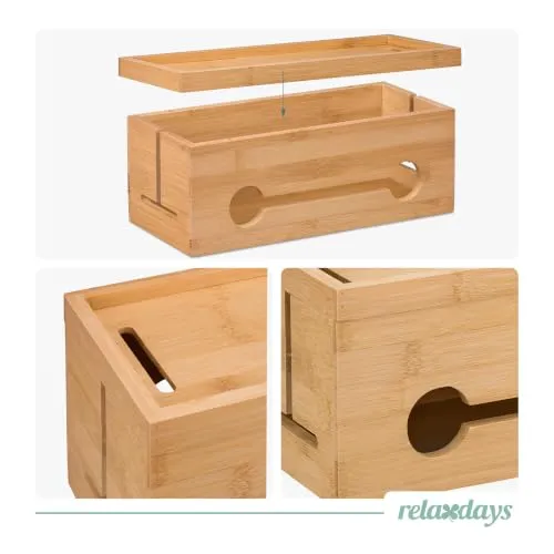 Relaxdays Kabelbox UC 6