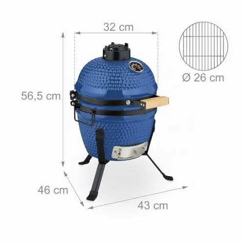 Relaxdays Kamado Grill 4