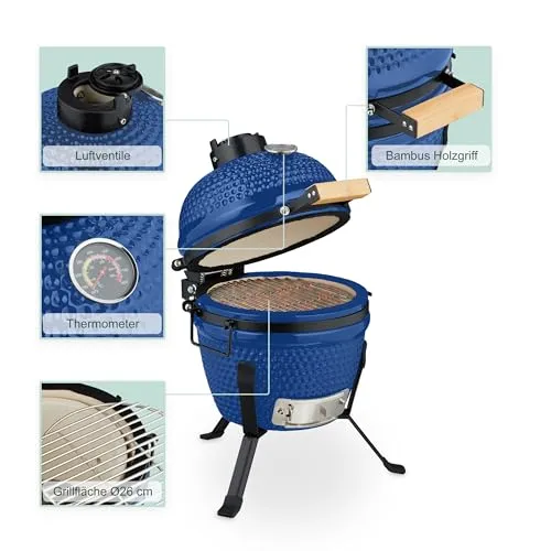 Relaxdays Kamado Grill 6