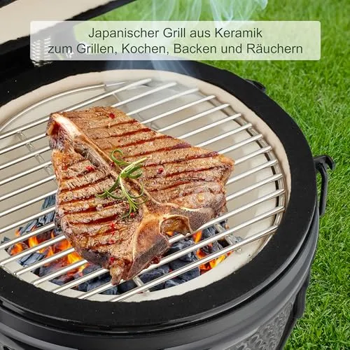 Relaxdays Kamado Grill UC 3