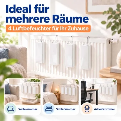 Relaxdays Luftbefeuchter UC 6