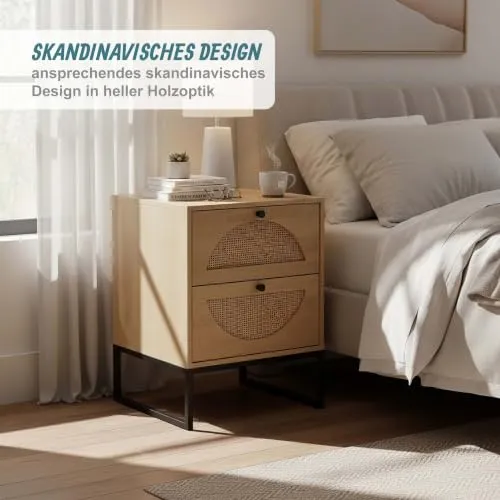 Relaxdays Nachttisch 4