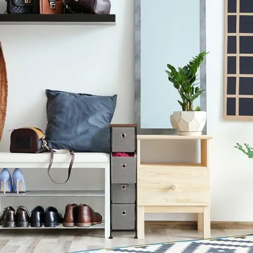 Relaxdays Nischenregal 4