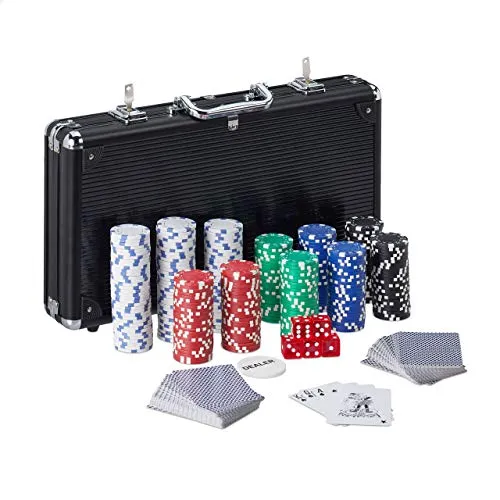 Relaxdays Pokerkoffer 3