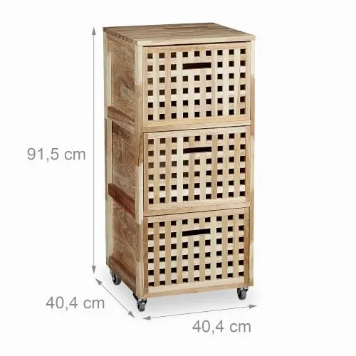 Relaxdays Rollcontainer