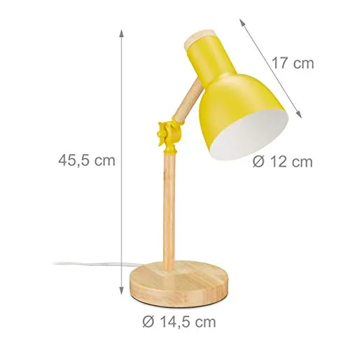 Relaxdays Schreibtischlampe 4