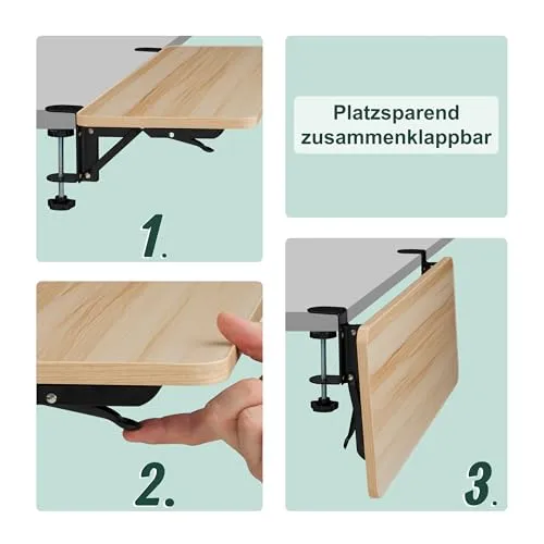 Relaxdays Schreibtischverlängerung 5