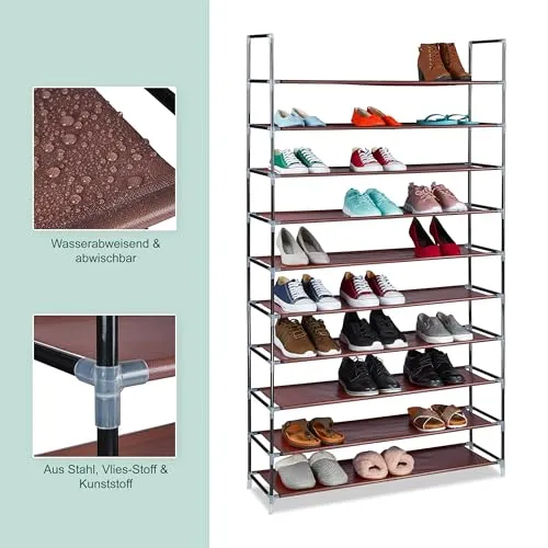 Relaxdays Schuhregal 5