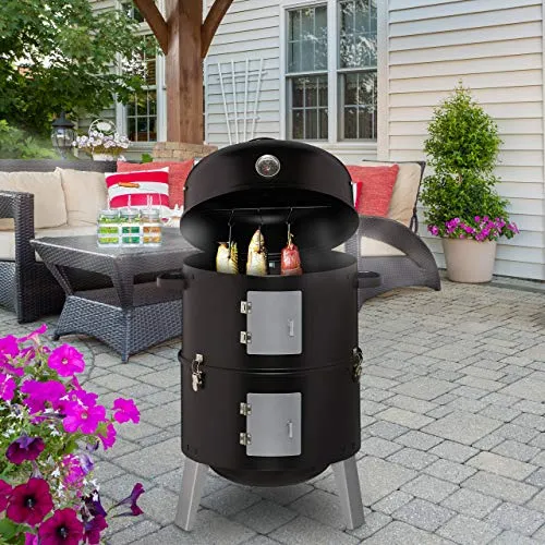 Relaxdays Smoker 3in1 2