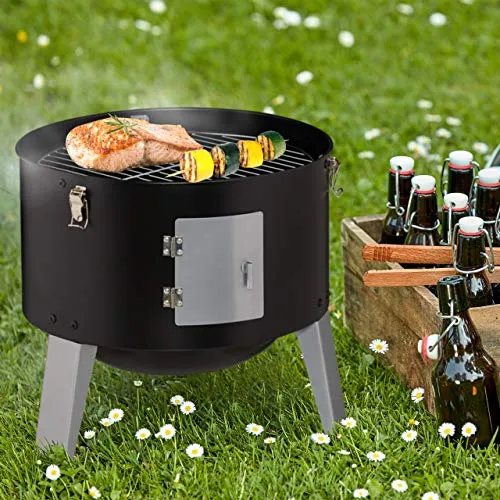 Relaxdays Smoker 3in1 4