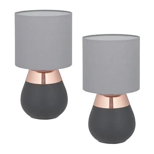 Relaxdays Tischlampe UC
