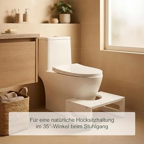 Relaxdays Toilettenhocker 4