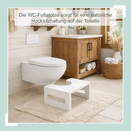 Relaxdays Toilettenhocker 6
