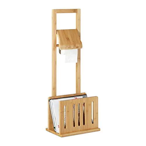 Relaxdays Toilettenpapierhalter 6