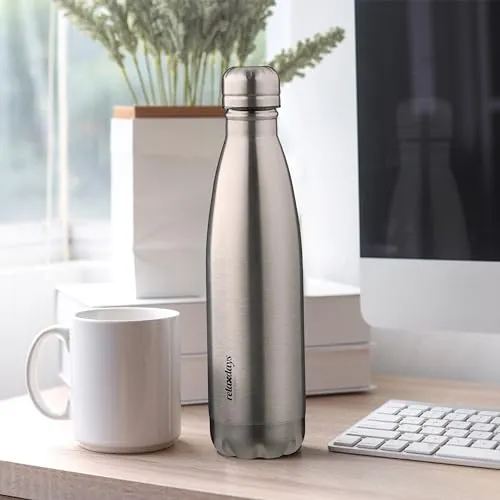Relaxdays Trinkflasche 2